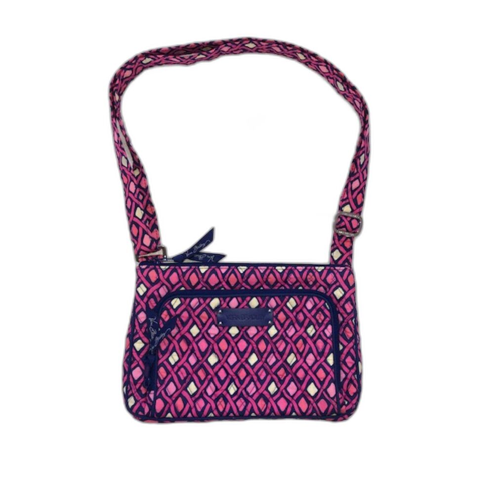 Vintage Retired Vera Bradley "Katalina Pink" Hipster Crossbody